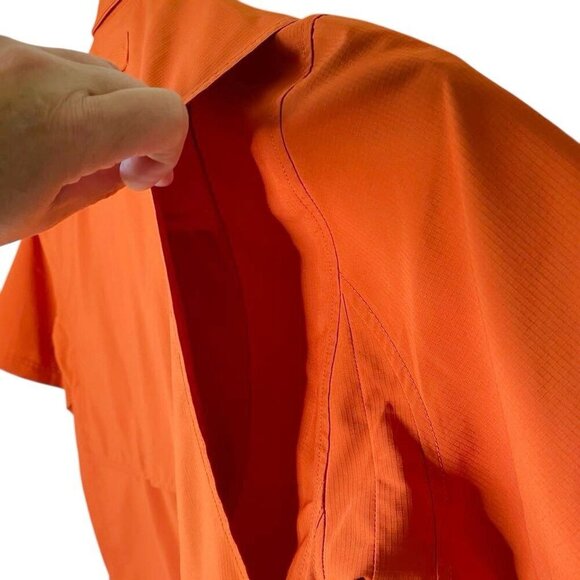 Duluth Trading Cool Plus Size XL Short Sleeves Vented Shirt Fishing Outdoor - Picture 5 of 6